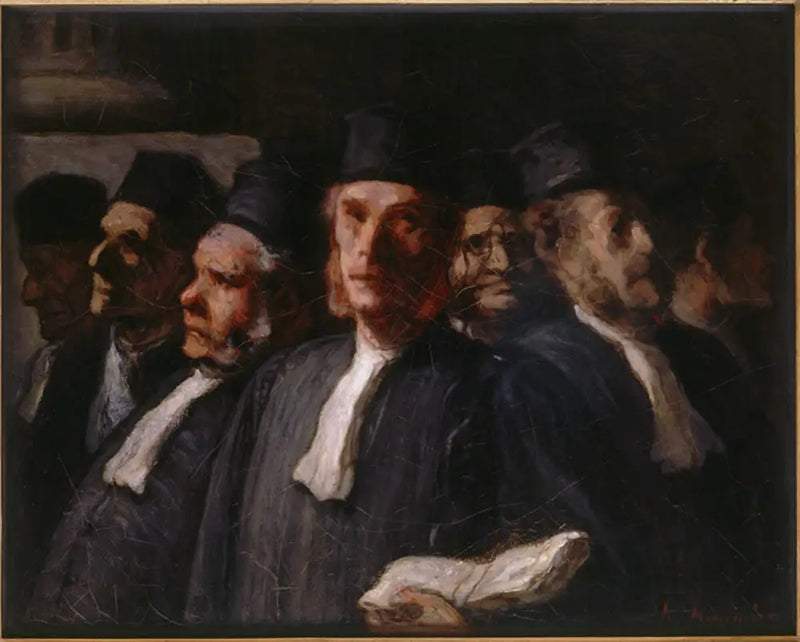 Les Avocats - Honoré Daumier