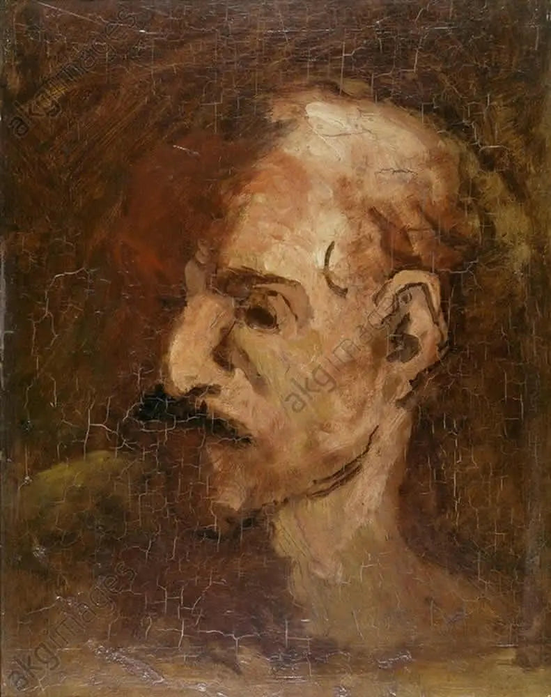 Don Quijoten pää - Honoré Daumier