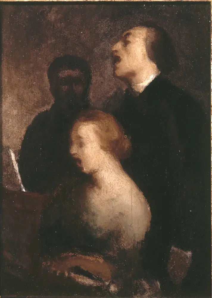 Duo - Honoré Daumier