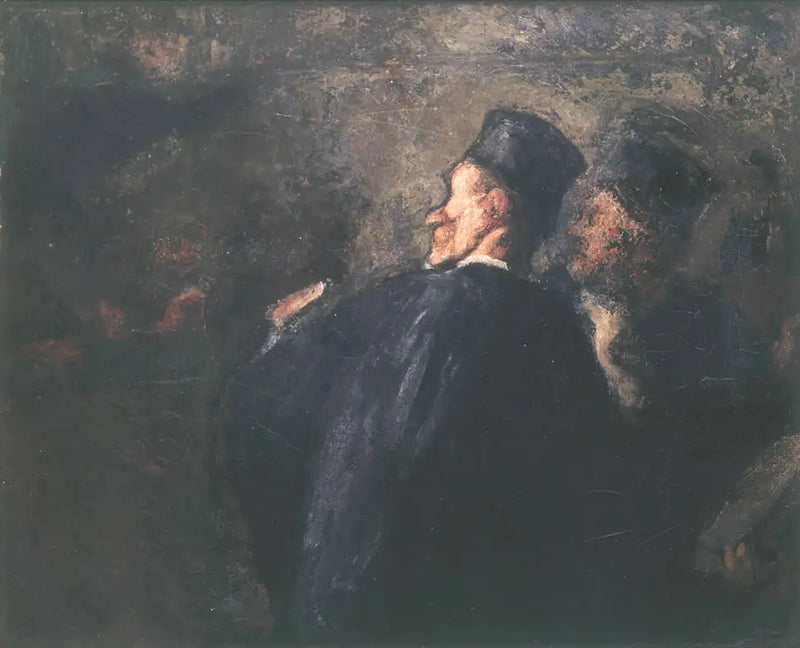 La Plaidoirie - Honoré Daumier