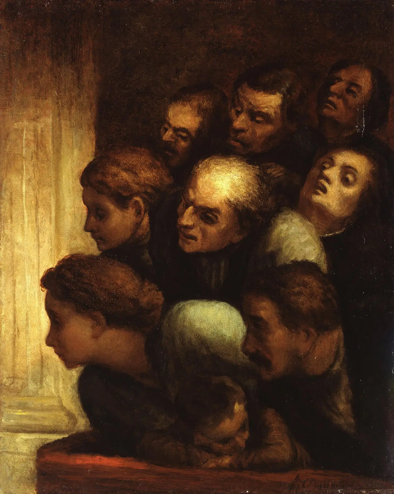 Ilmainen näytös - Honoré Daumier
