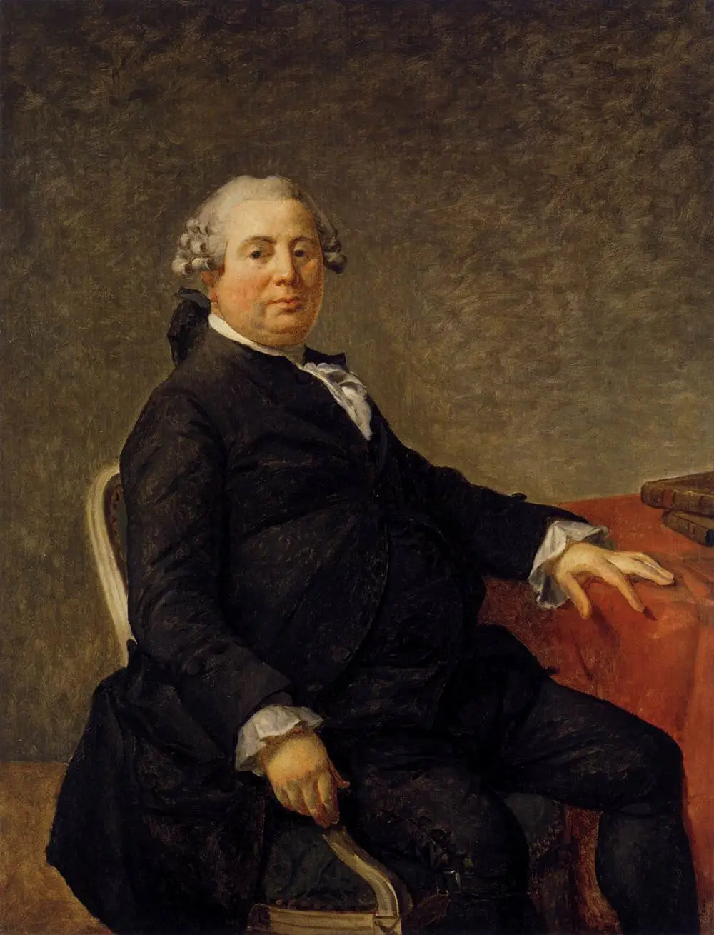 Reproduction du tableau « Portrait de Philippe-Laurent de Joubert - Jacques-Louis David » par Alpha Reproduction en peinture à l’huile