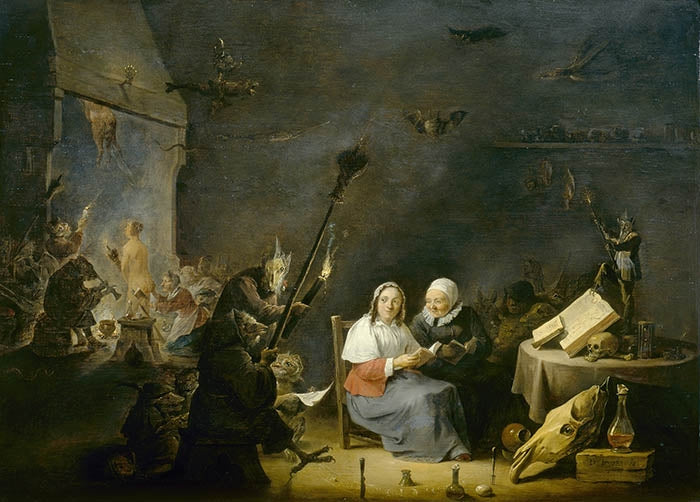 Initiation de la sorcière - David Teniers le Jeune