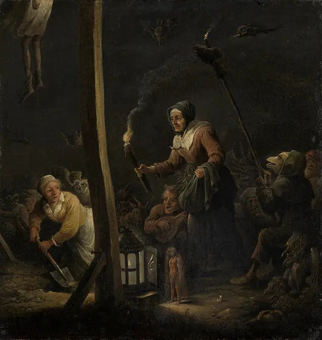 Noituuden kohtaus - David Teniers nuorempi