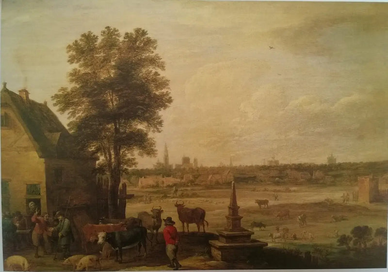 Berger dans une auberge - David Teniers nuorempi