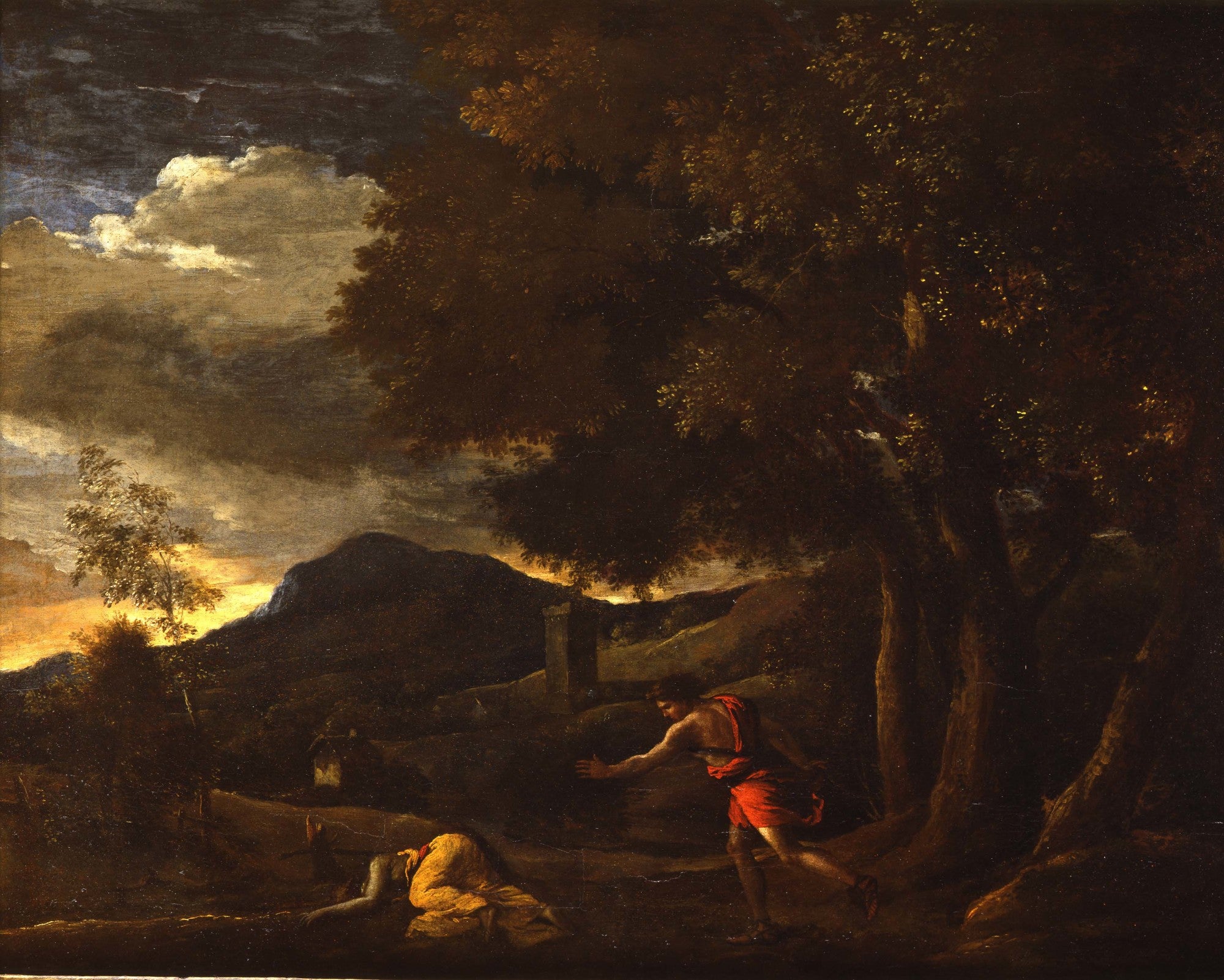 La Mort d'Eurydice - Nicolas Poussin