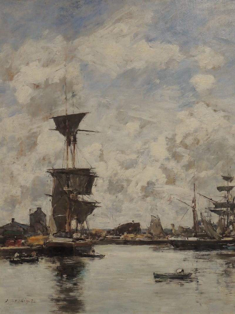 Deauville, allas - Eugène Boudin