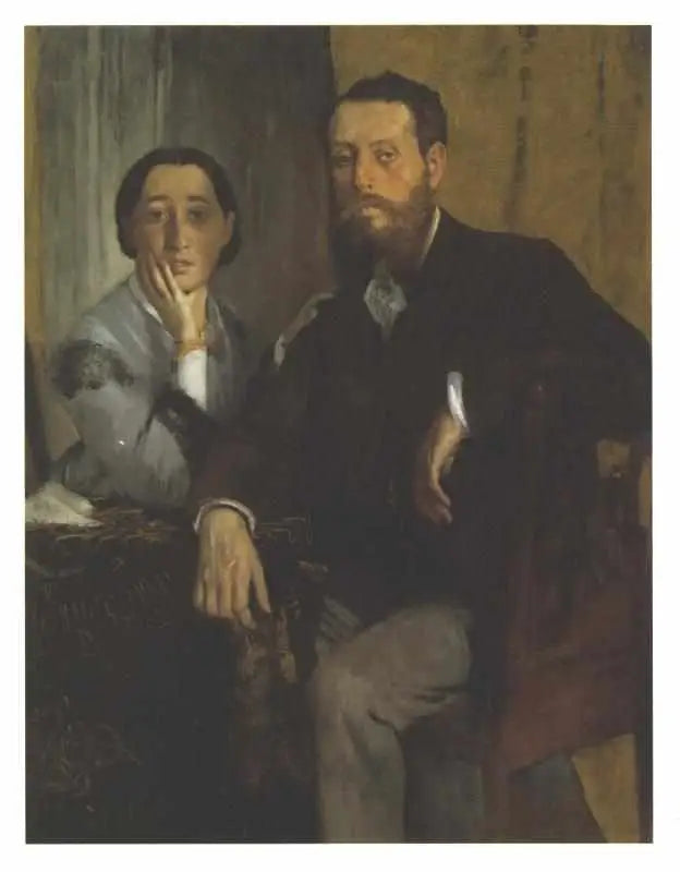 Edmondo ja Thérèse Morbilli - Edgar Degas