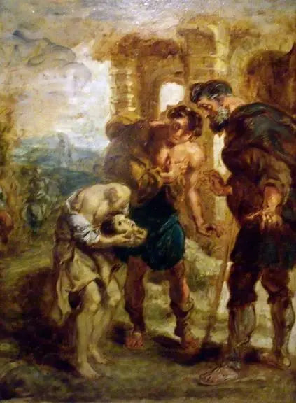 Pyhän Justuksen marttyyri - Eugène Delacroix