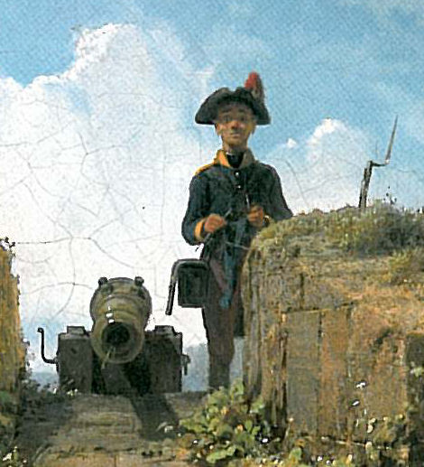 Vartija, neulomassa - Carl Spitzweg