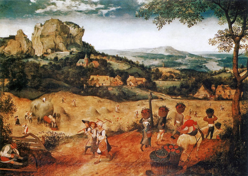 Heinänkorjuu - Pieter Brueghel vanhempi