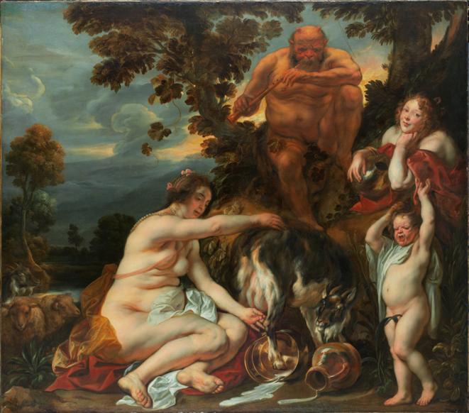 L'enfance de Jupiter - Jacob Jordaens1