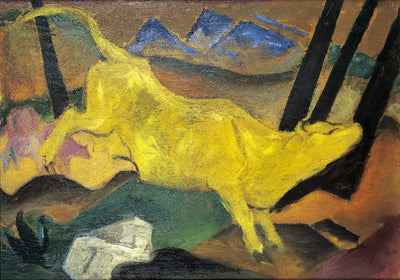 Reproduction du tableau « Q52086859 - Franz Marc » par Alpha Reproduction en peinture à l’huile