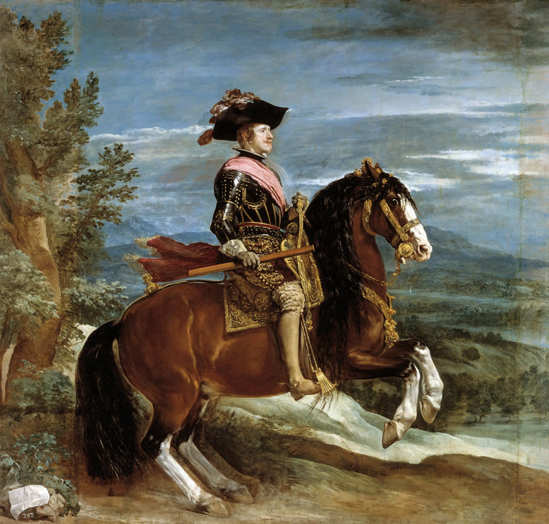 Filip IV ratsain - Diego Velázquez