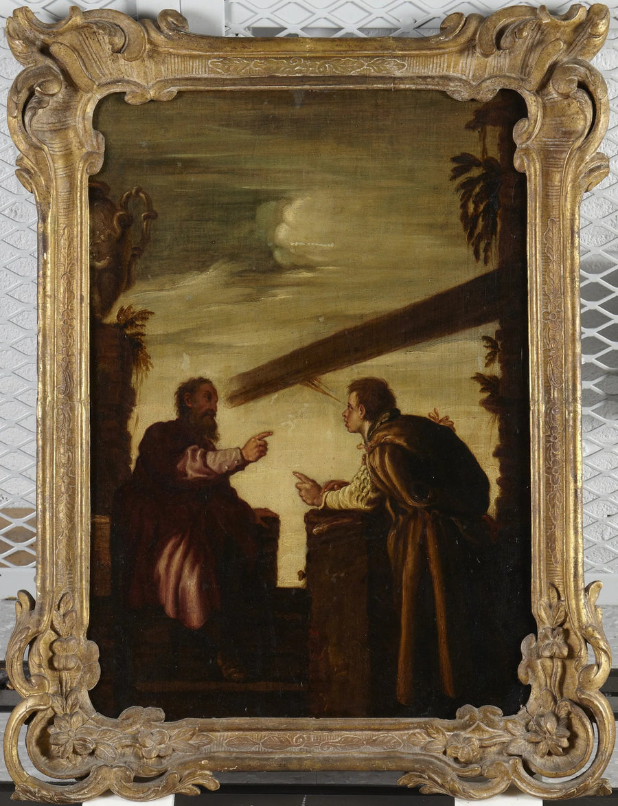 La parabole de la paille et de la poutre - Domenico Fetti