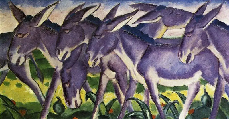 Aasin frisi - Franz Marc