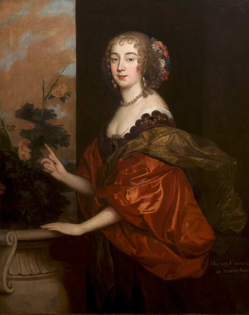 Lady Dorothy Sidneyn muotokuva - Antoine van Dyck