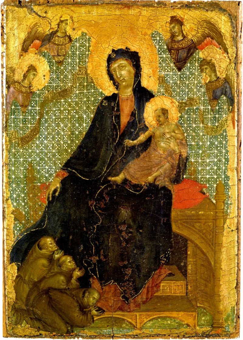 Franciscainien Madonnan kuva - Duccio di Buoninsegna