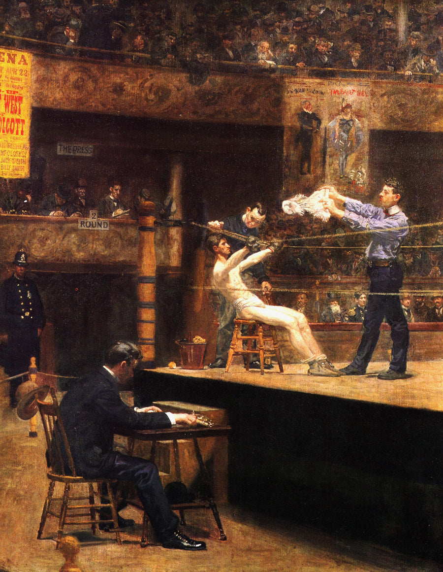 Entre les rounds - Thomas Eakins
