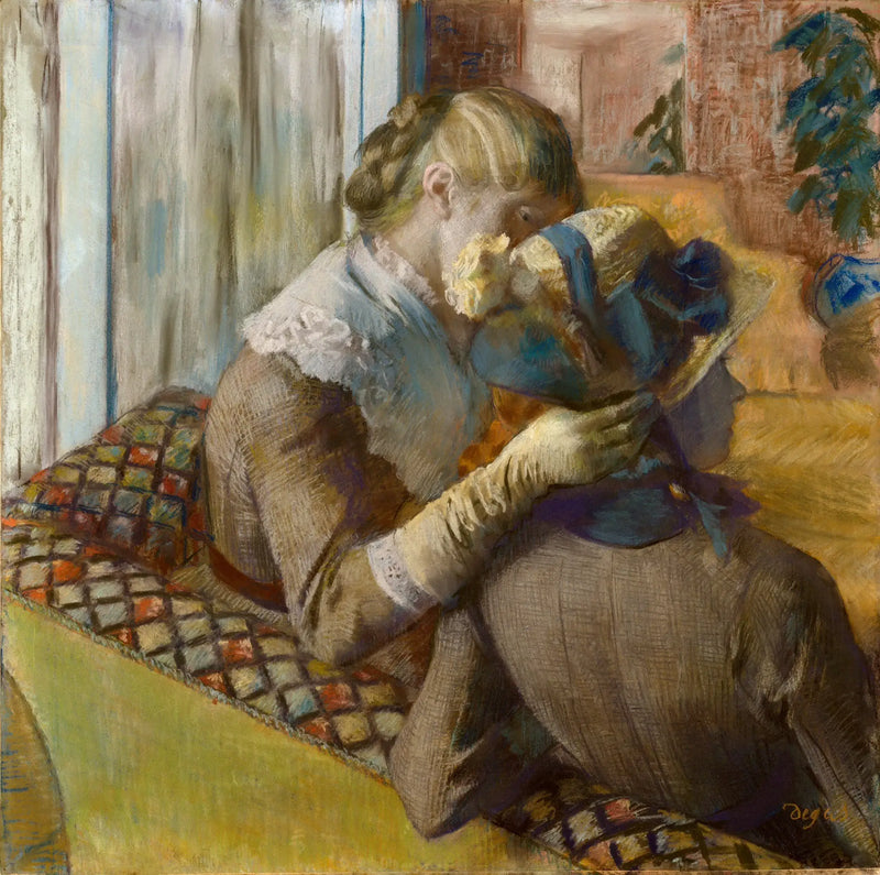 Hattukaupassa - Edgar Degas