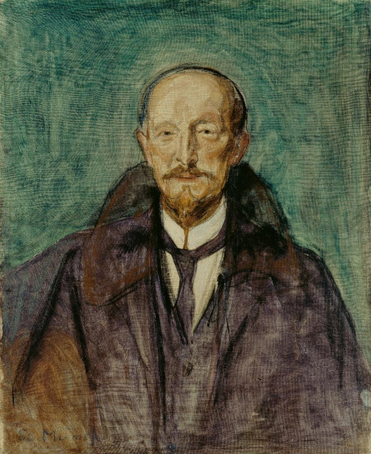 Reproduction du tableau « Albert Kollmann - Edvard Munch » par Alpha Reproduction en peinture à l’huile