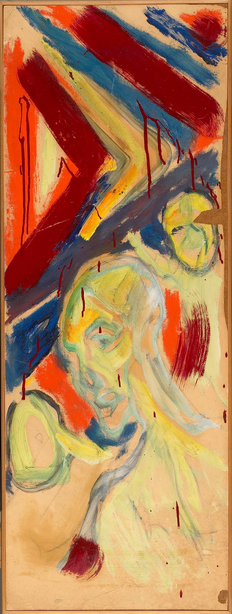 Reproduction du tableau « Ébauche pour un décor - Edvard Munch » par Alpha Reproduction en peinture à l’huile