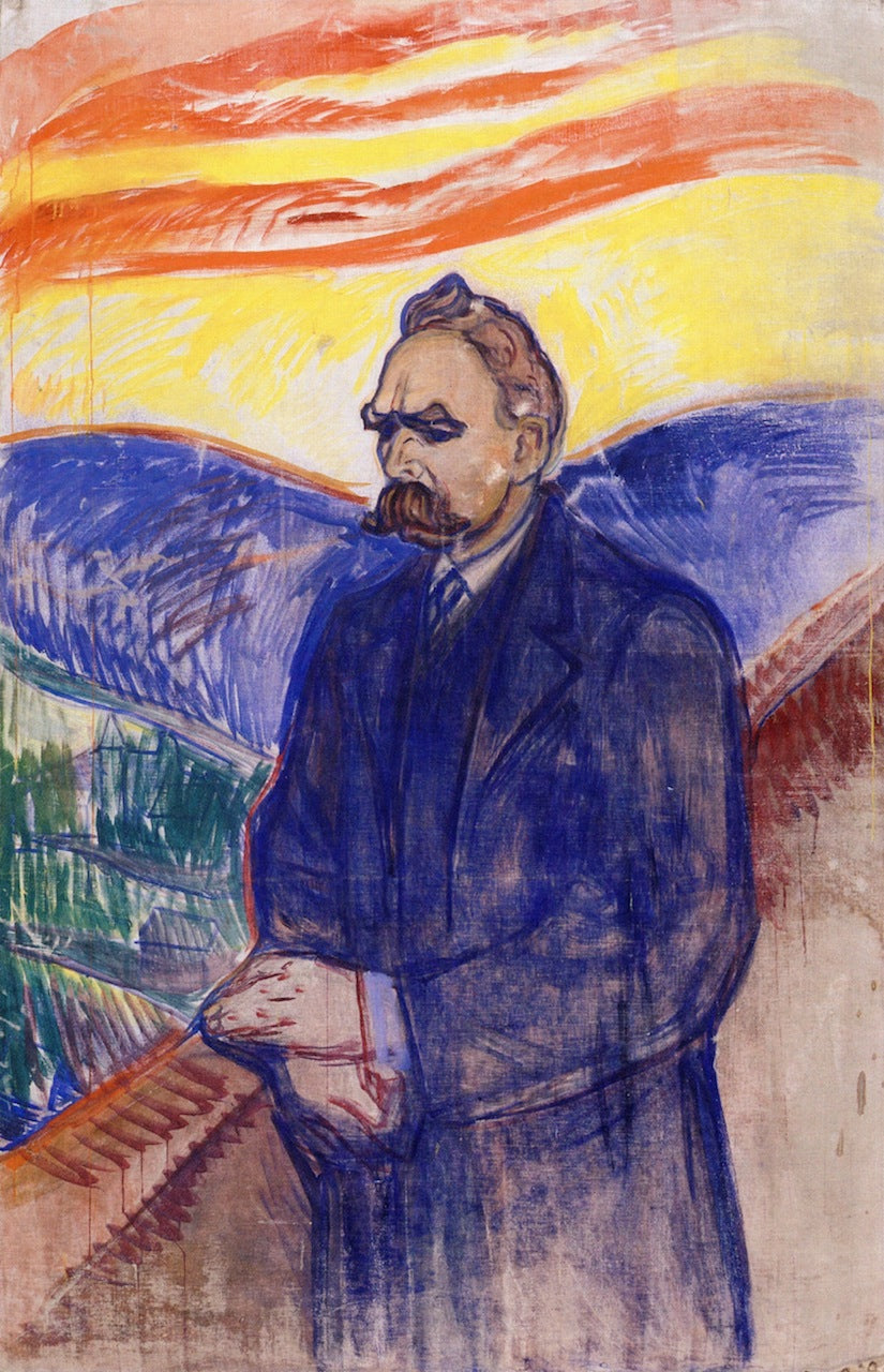 Reproduction du tableau « Frédéric Nietzsche - Edvard Munch » par Alpha Reproduction en peinture à l’huile
