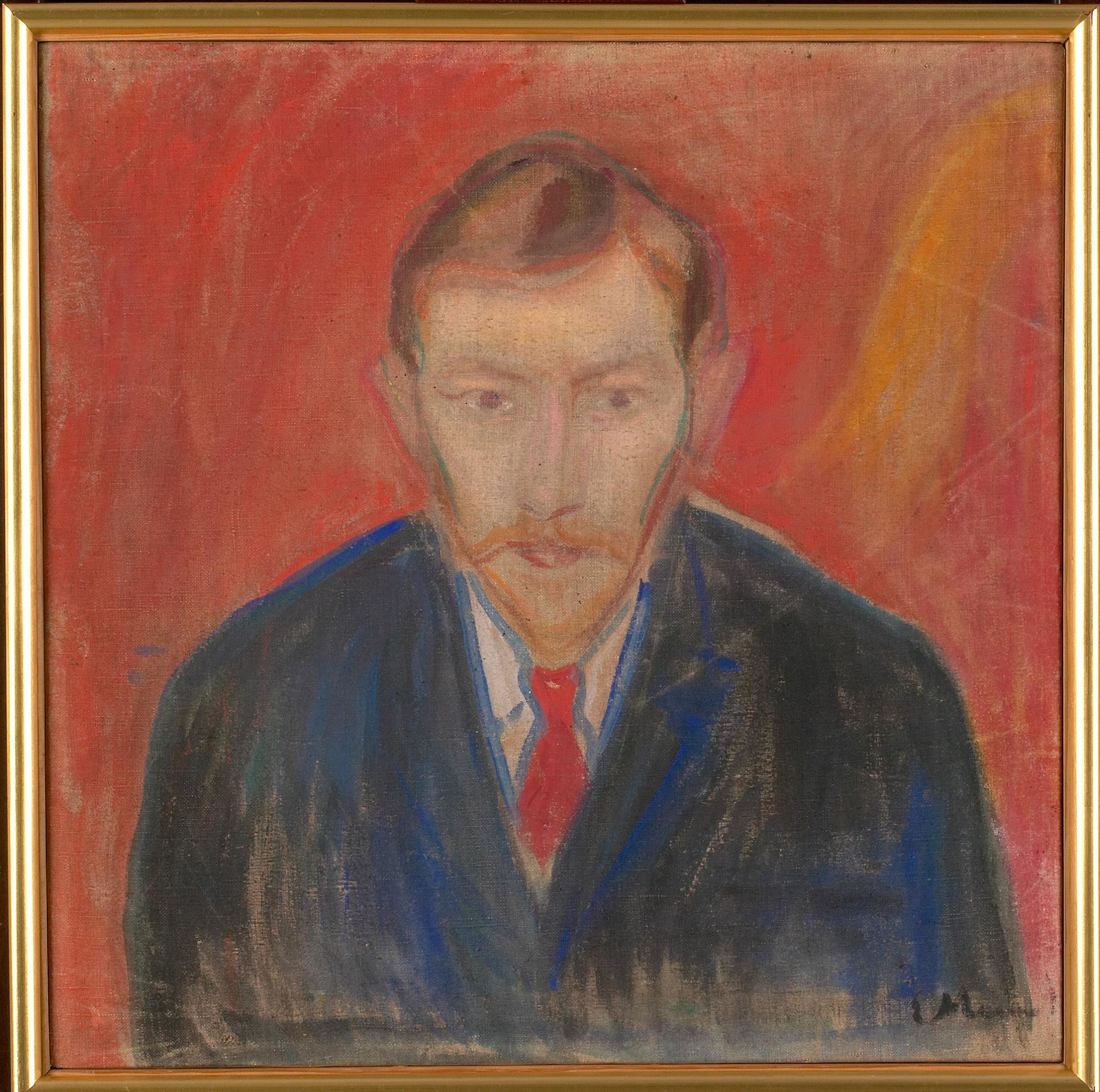 Reproduction du tableau « Marcel Arhinard - Edvard Munch » par Alpha Reproduction en peinture à l’huile