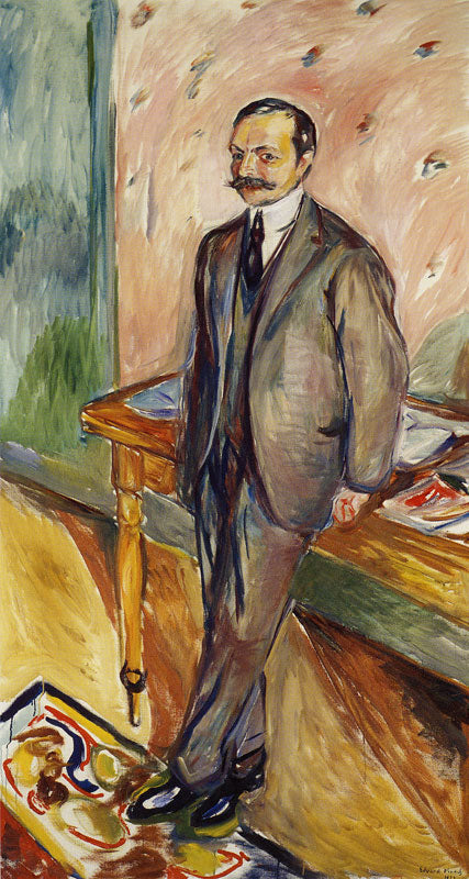 Reproduction du tableau « Guillaume Wartmann - Edvard Munch » par Alpha Reproduction en peinture à l’huile