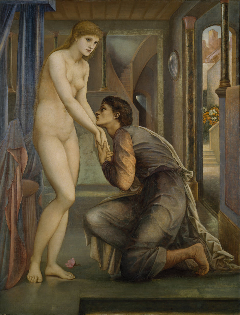 Pygmalion ja kuva - Sielu saavuttaa - Edward Burne-Jones