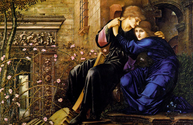 Rakkaus raunioiden keskellä - Edward Burne-Jones