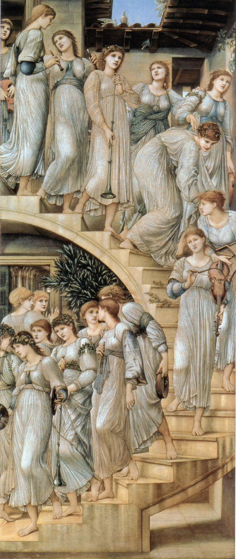 Kultainen portaat - Edward Burne-Jones