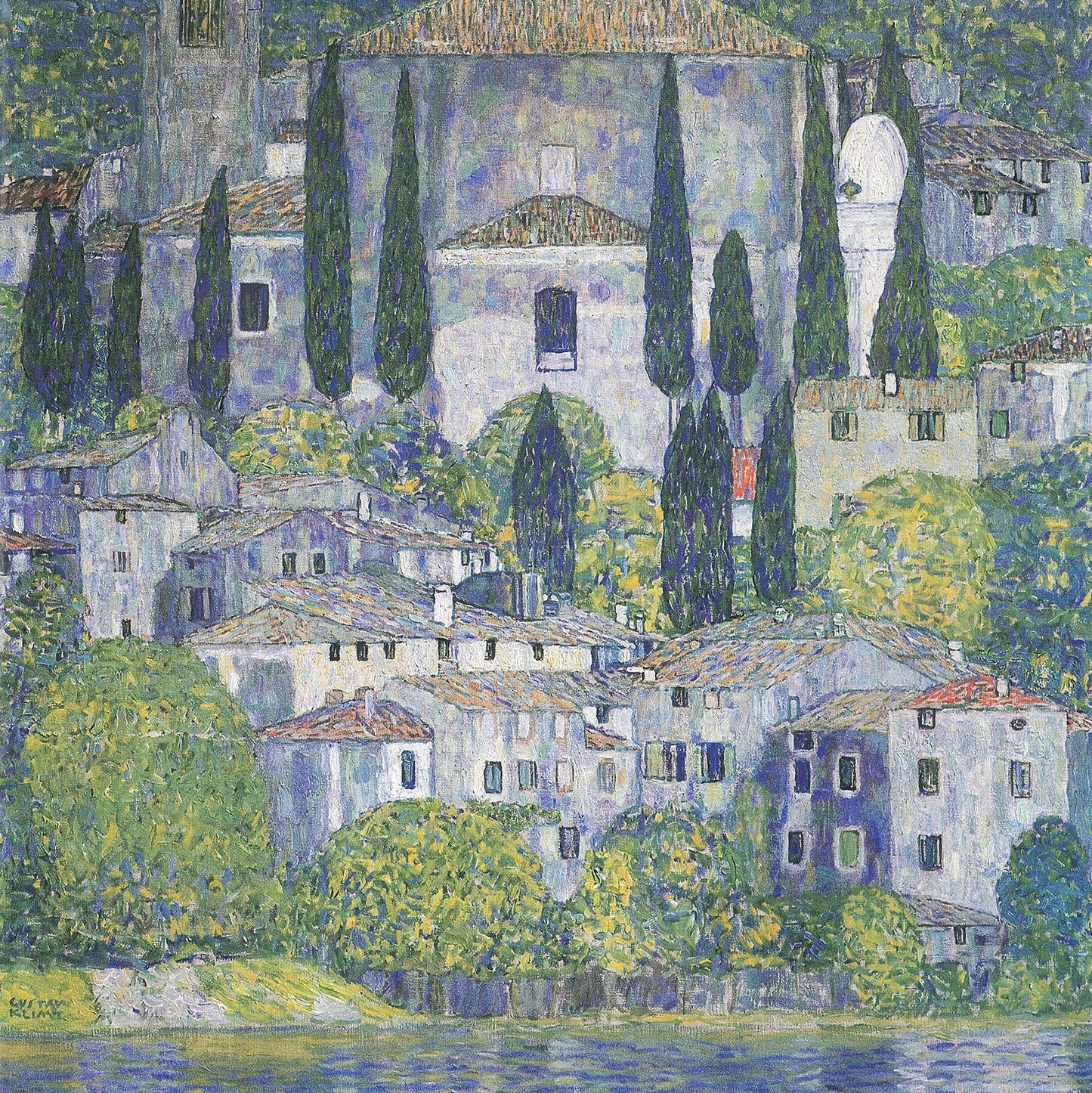 🏰✨ Kirkko Cassonessa – Gustav Klimt (1913)