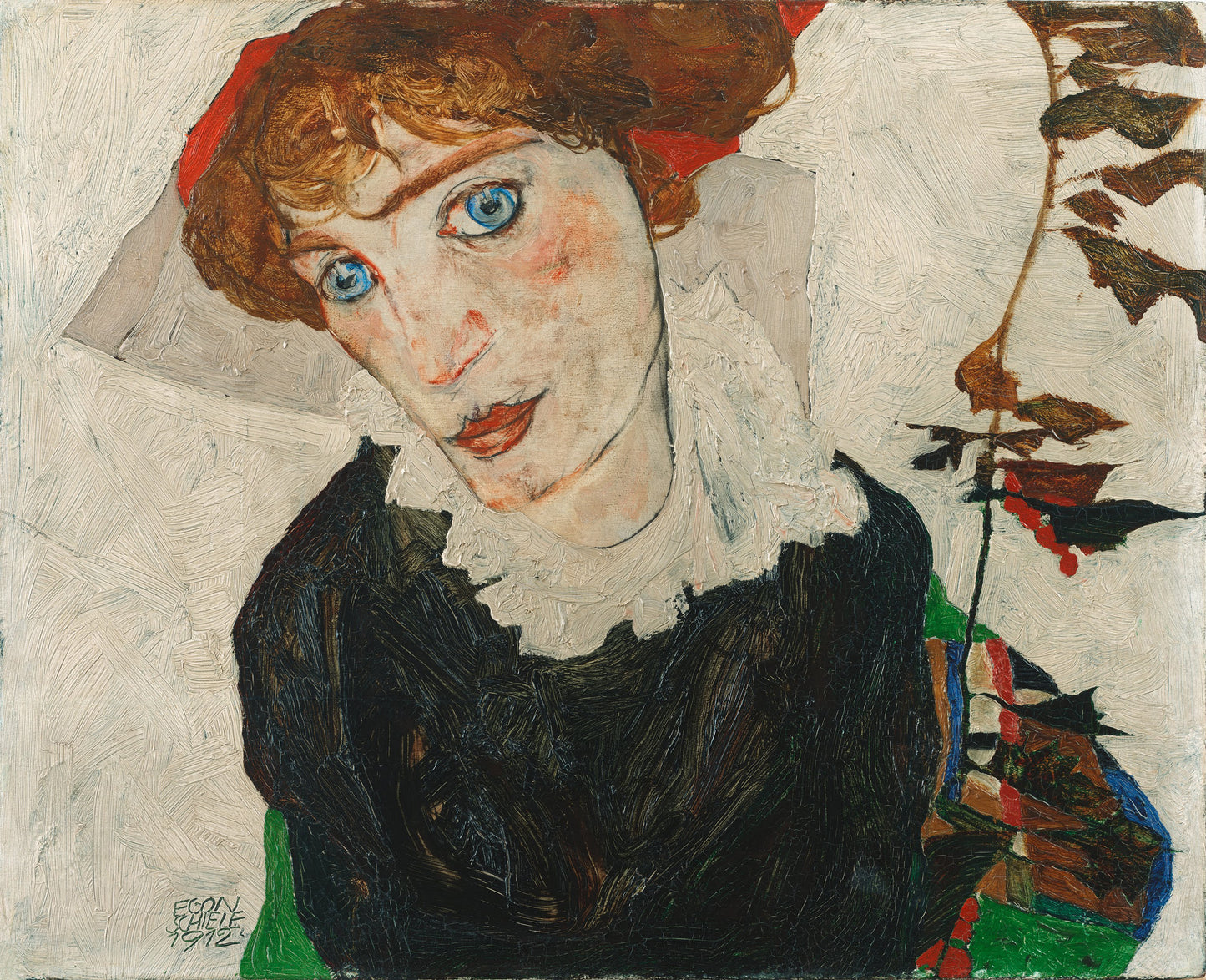 👁 Wally Neuzilin muotokuva – Egon Schiele (1912)