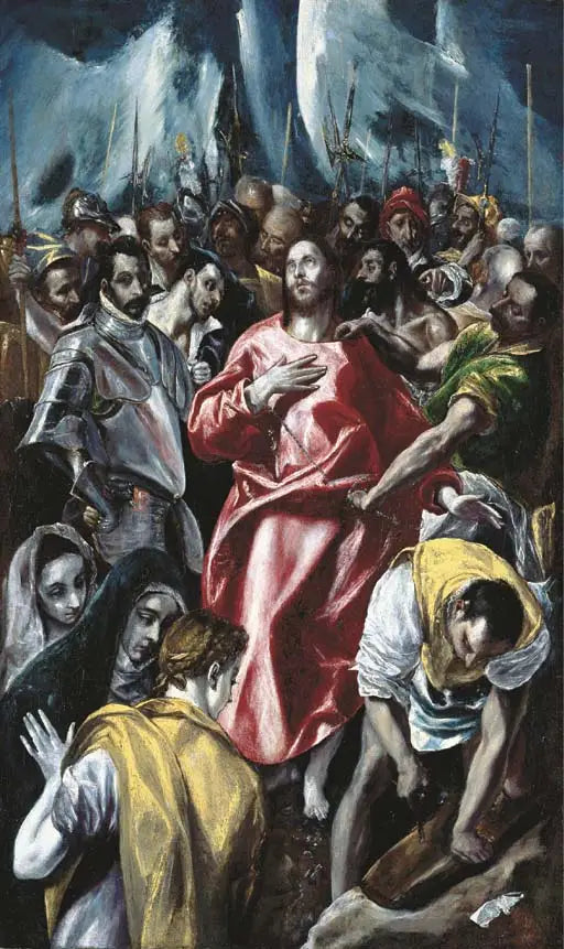 Kristuksen riisuminen - El Greco