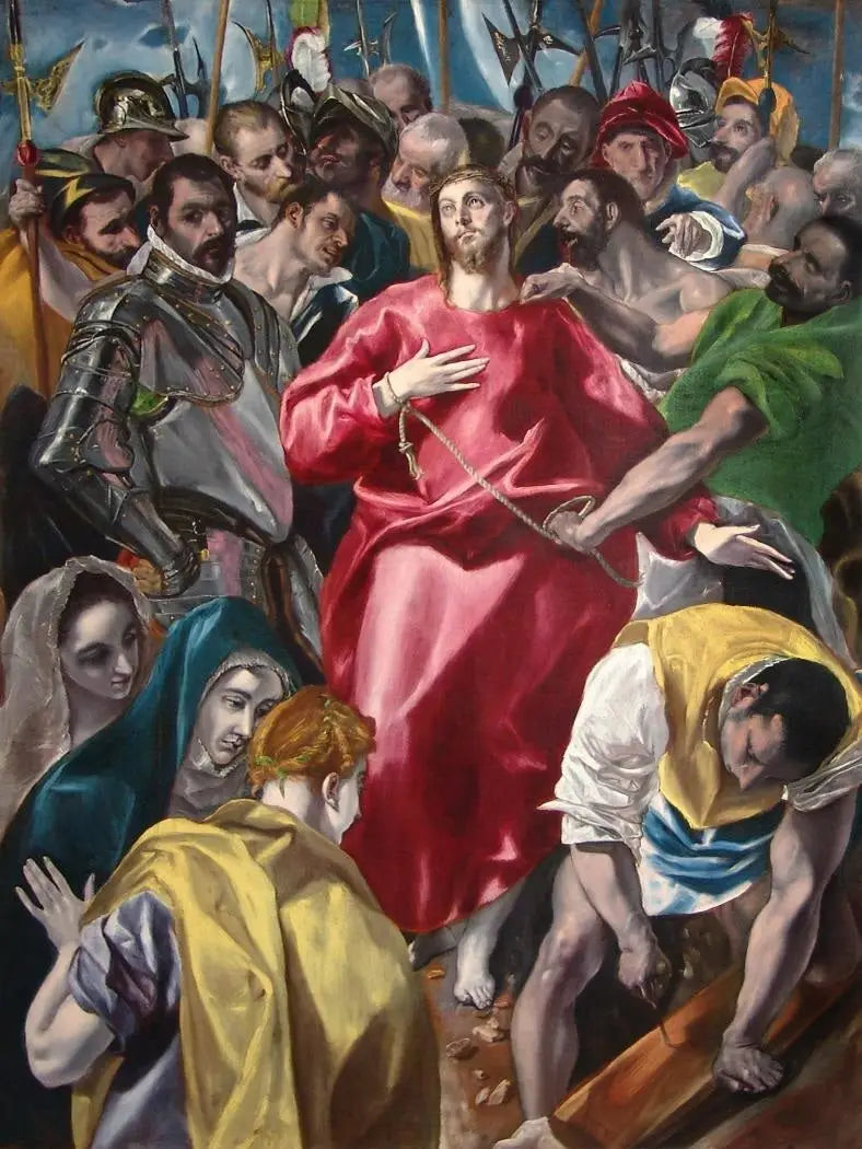 Jeesuksen riisuminen - El Greco