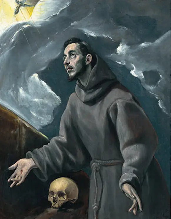 Pyhä Fransiska vastaanottamassa stigmoja - El Greco