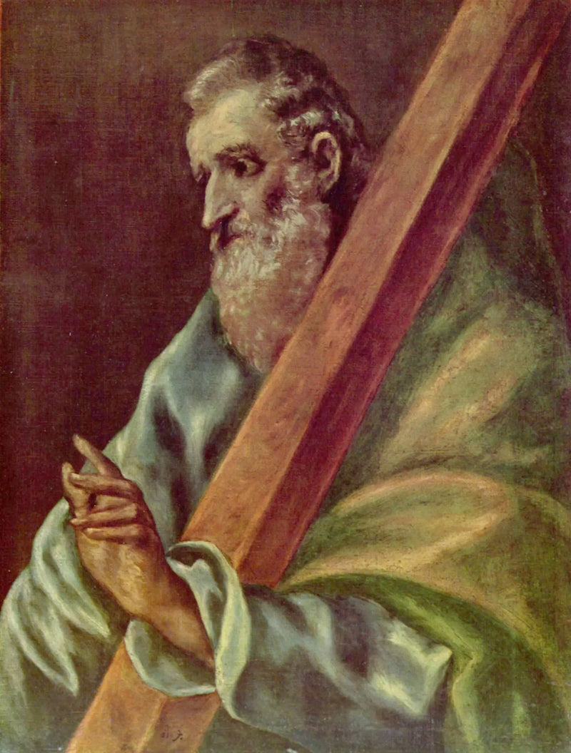 Pyhä apostoli Andreus - El Greco