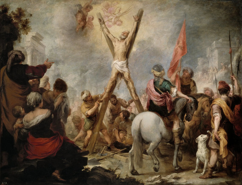 Pyhän Andreaksen marttyyri - Bartolomé Esteban Murillo