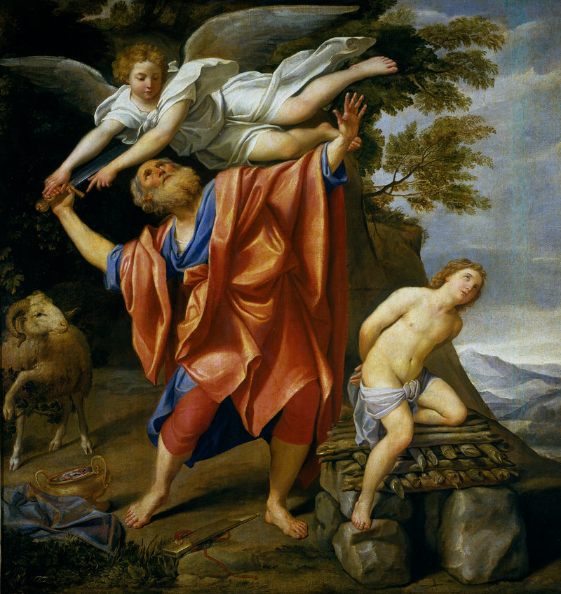 Aabrahamin uhri - Domenichino