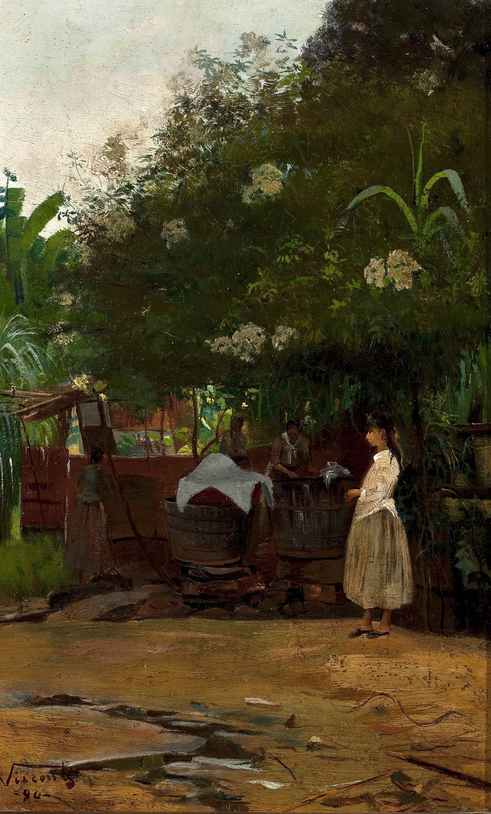Maisema hahmon kanssa - Eliseu Visconti