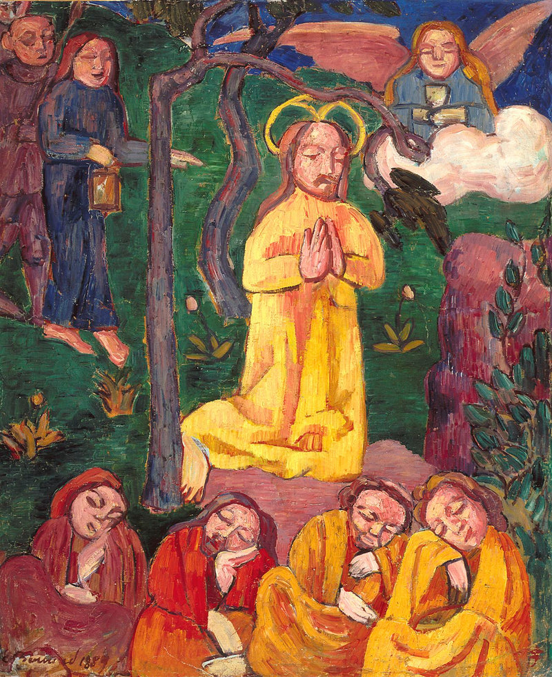 Keltainen Kristus - Émile Bernard