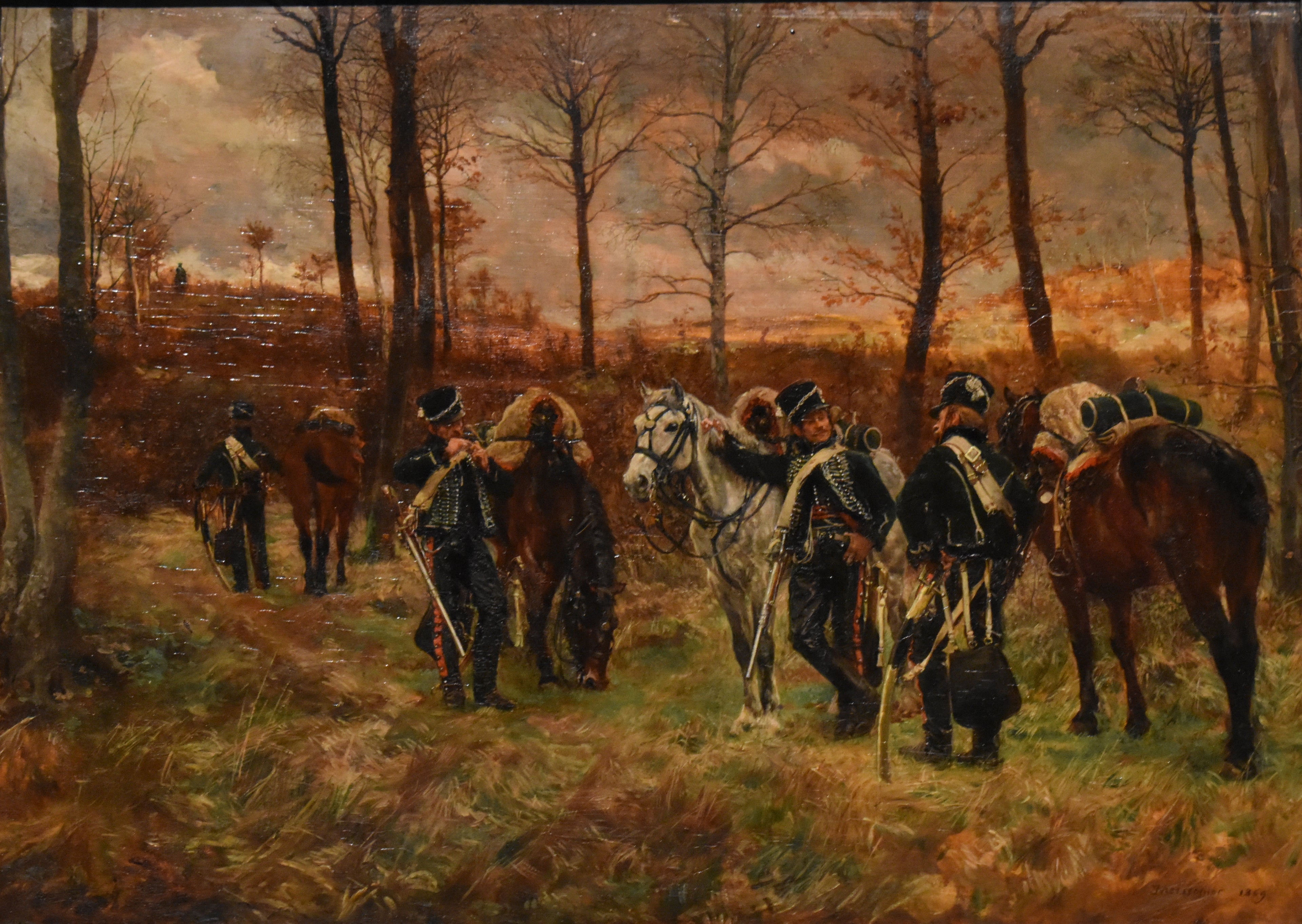 Halte de grenadiers - Ernest Meissonier