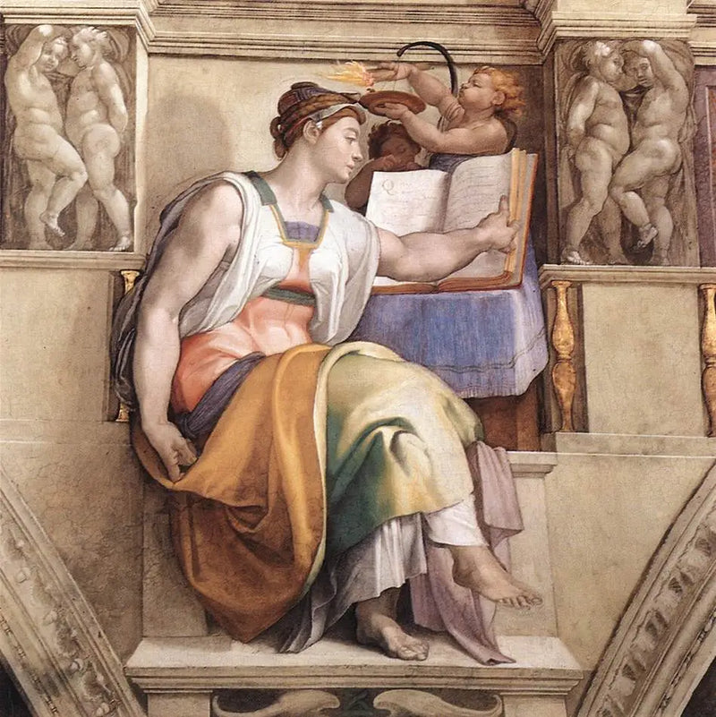 Erythrean Sibyl - Michelangelo