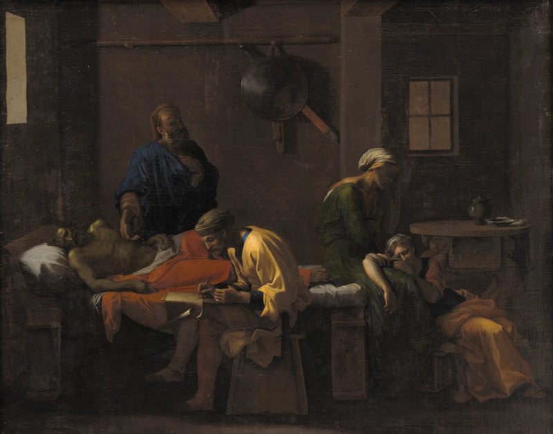 Eudamidan testamentti - Nicolas Poussin