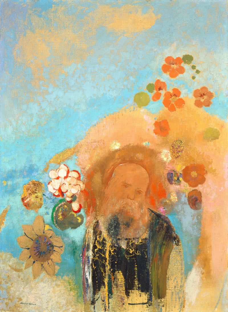 Rousselin muisto - Odilon Redon