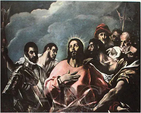 Kristus riisuttuna vaatteistaan - El Greco