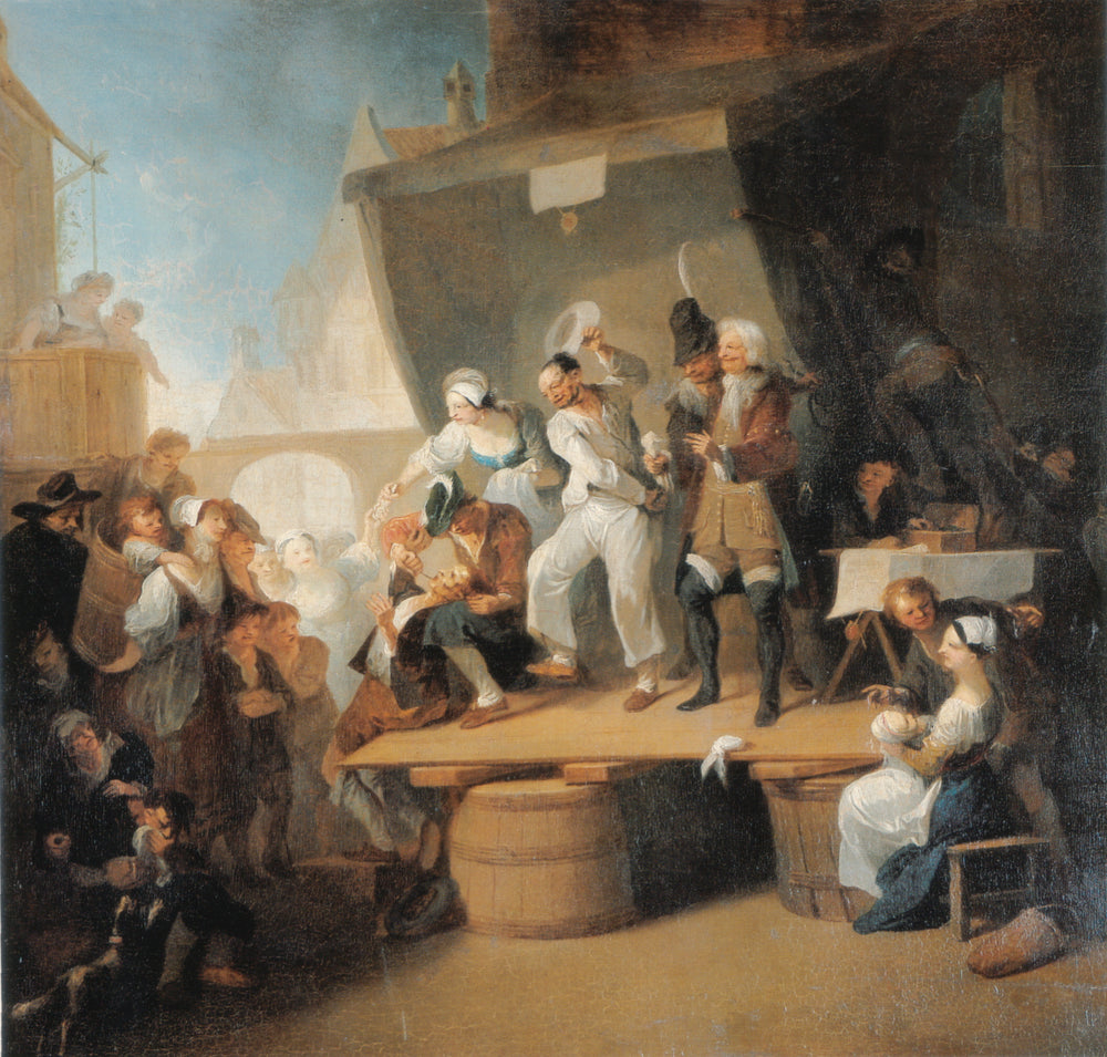 Le charlatan - Franz Anton Maulbertsch image 1 reproduction artisanale de tableau