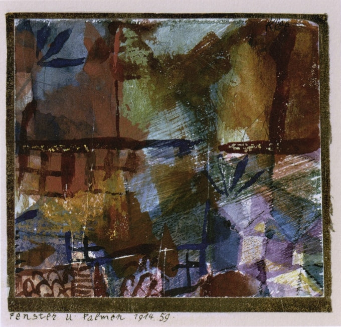 Windows and Palm Trees - Paul Klee