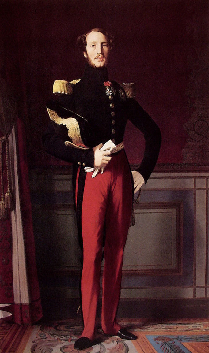 Ferdinand-Philippe, Orléansin herttua (1810-1842) - Jean-Auguste-Dominique Ingres
